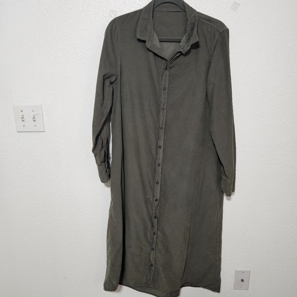 CP Shades midi corduroy dress size small